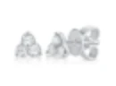 14k Diamond Trinity