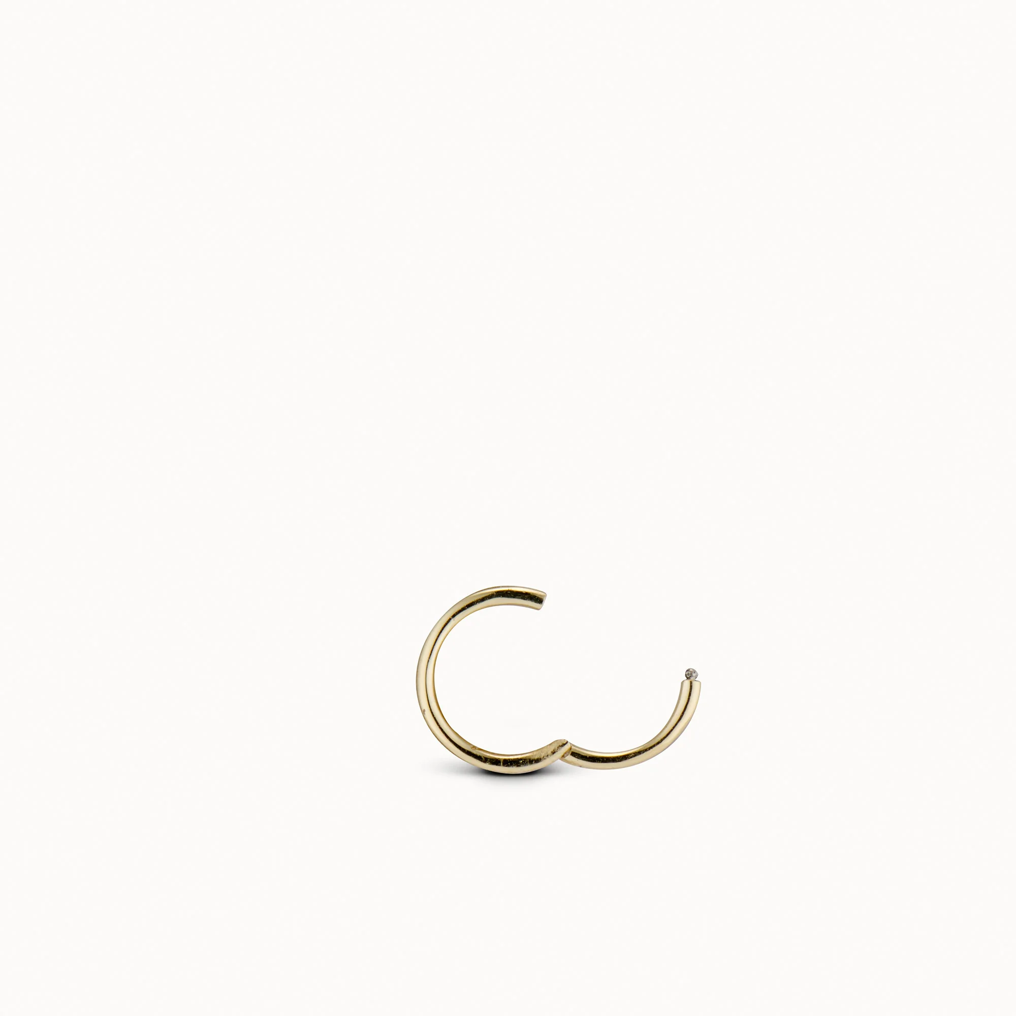 24k Endless Hoop 10mm - Image 7