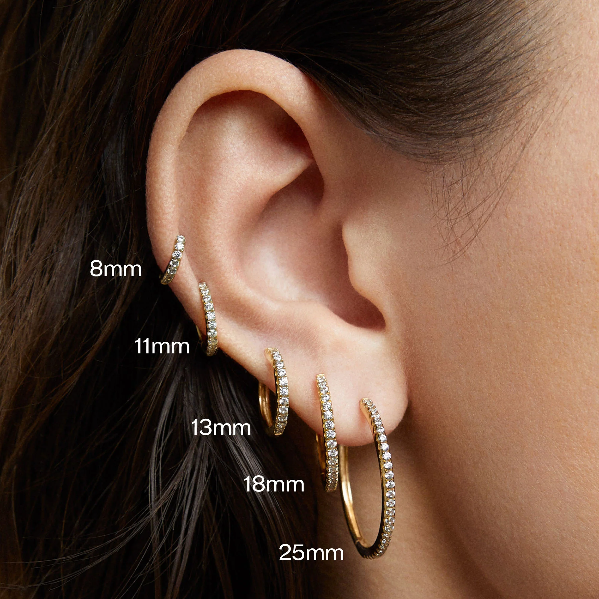 CZ Hoops 13mm - Image 4