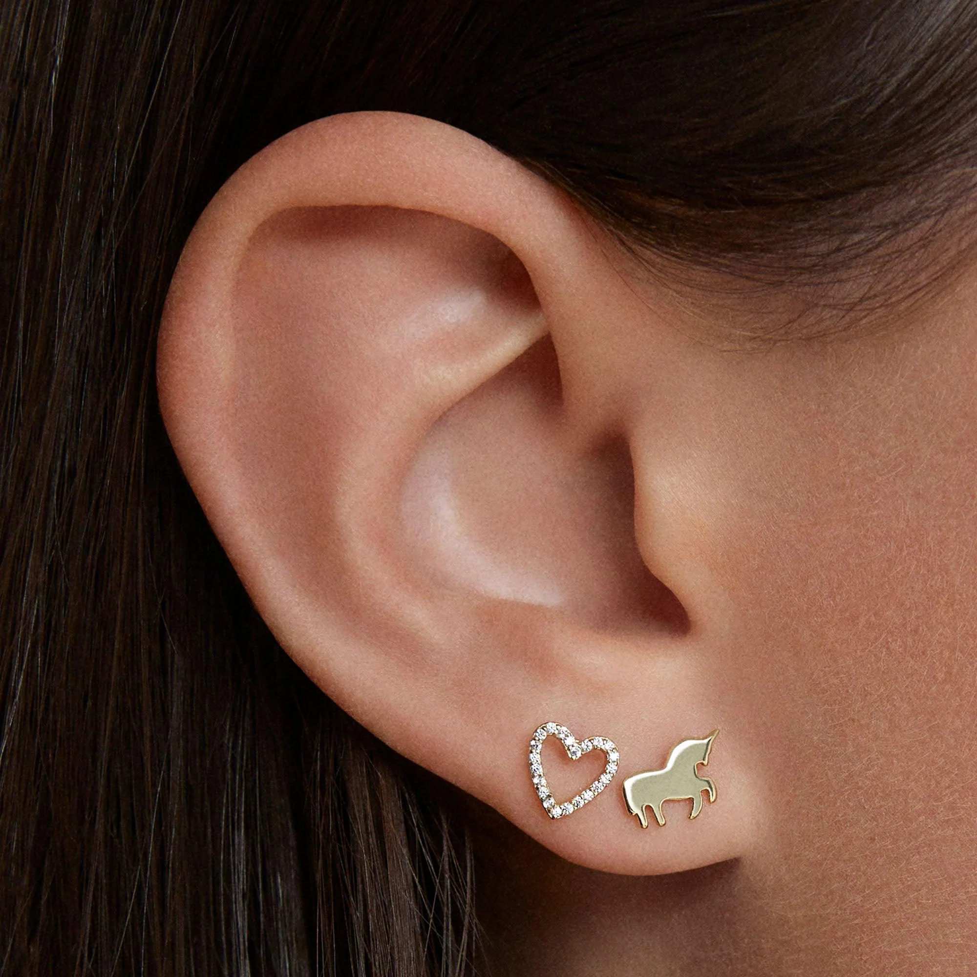 Kindhearted CZ Studs - Image 5