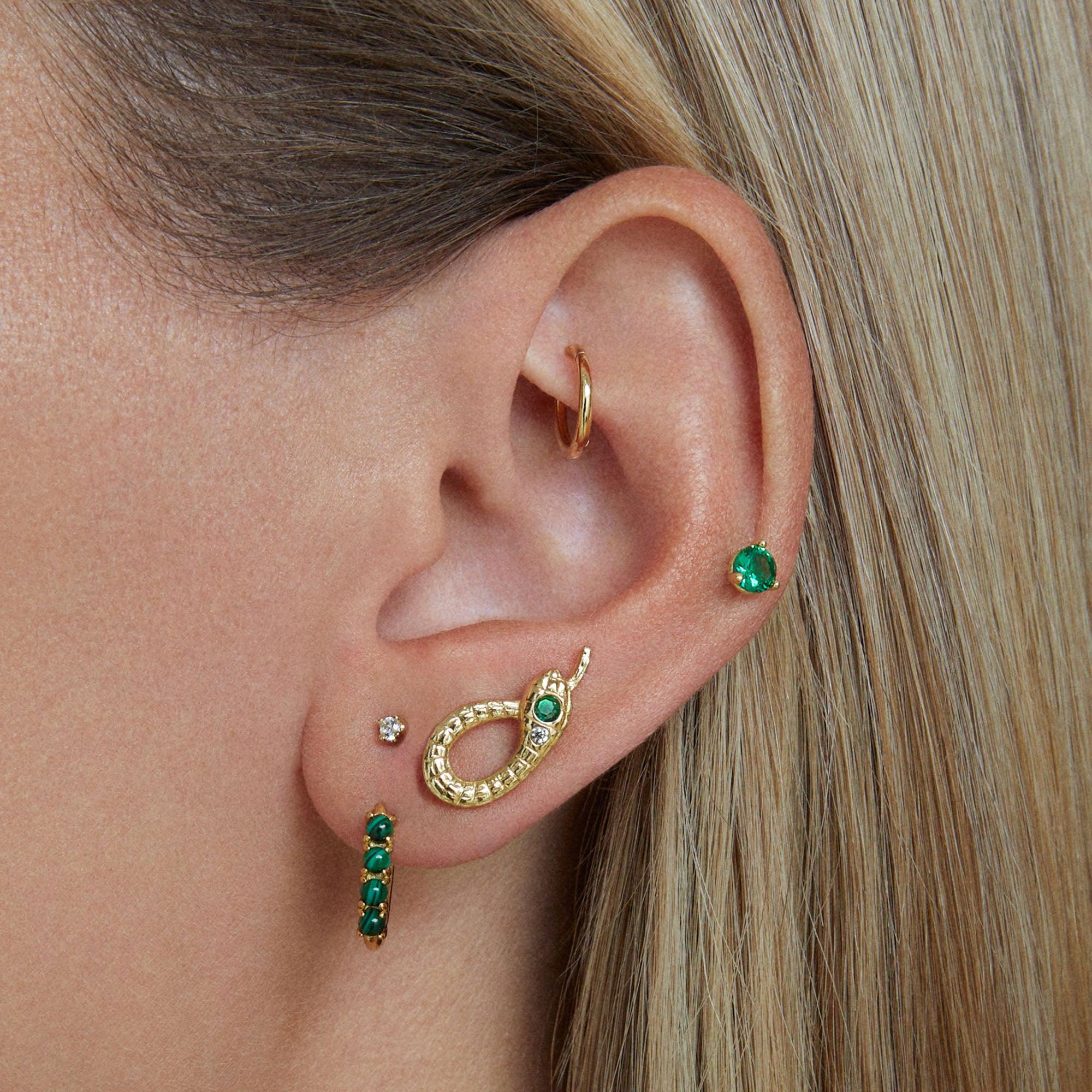 Lakshmi Snake Studs - Image 2