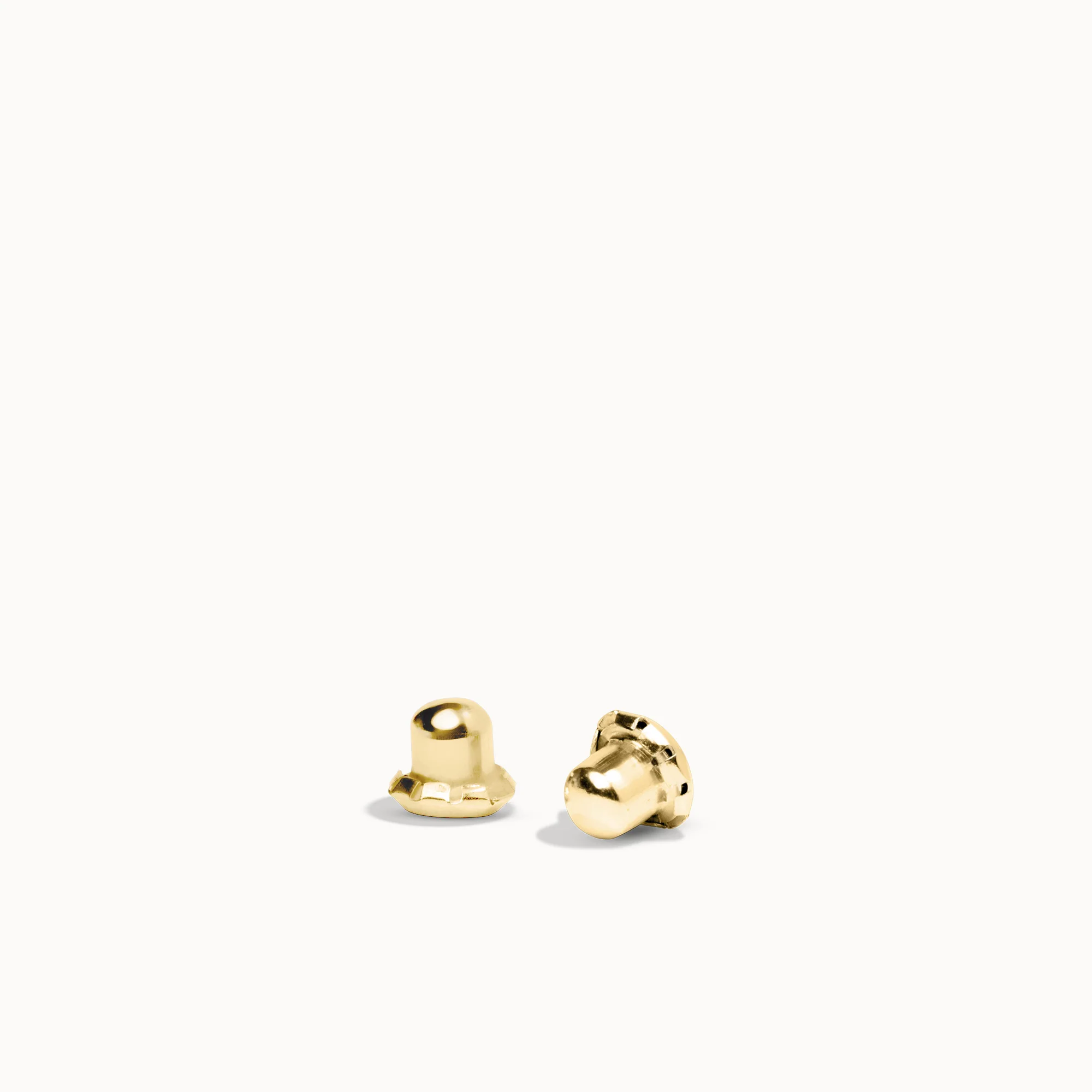 Red Enamel Heart Studs - Image 3