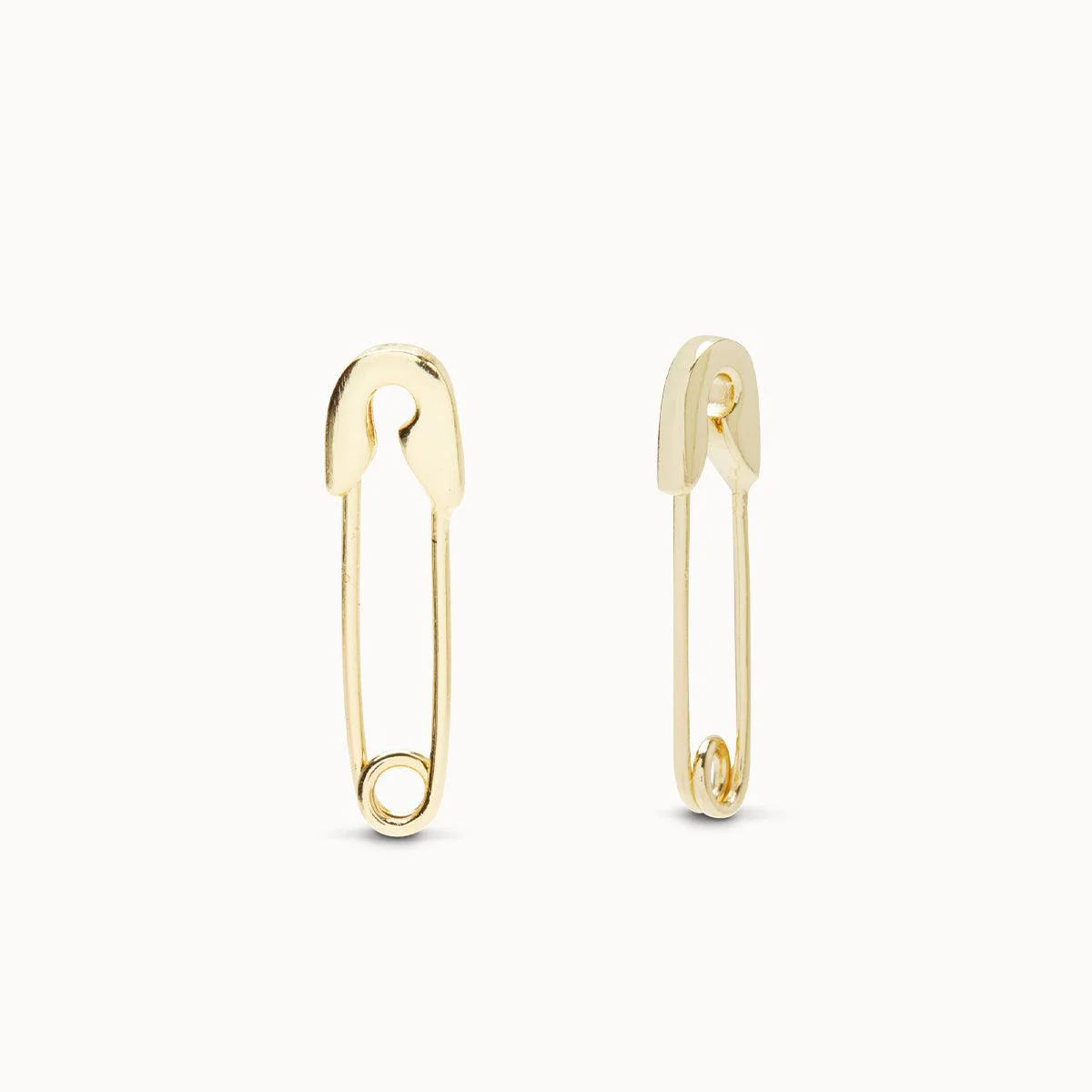 Safety Pin Hoops